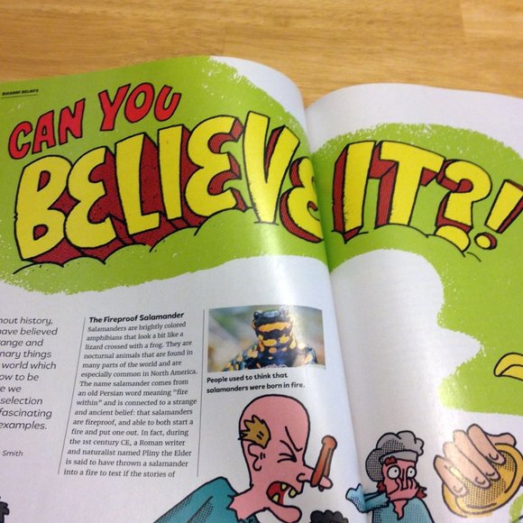 Britannica Magazine Myths and Monsters Facts! Puzzles! Jokes! - Picture 6 of 9